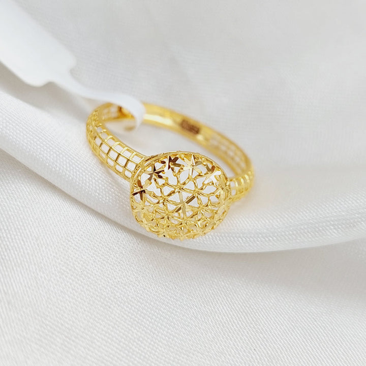 21K Gold Light Ring by Saeed Jewelry - Image 5