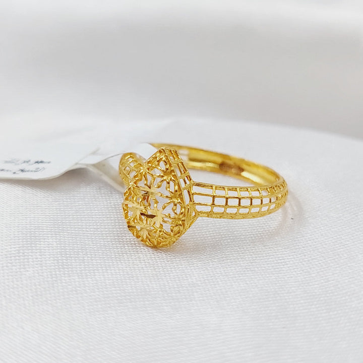 21K Gold Light Ring by Saeed Jewelry - Image 13