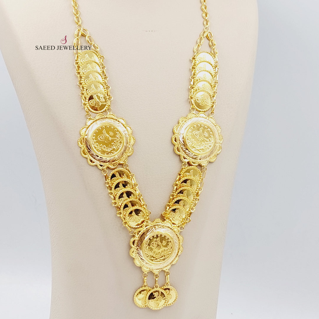 21K Gold Lirat Rashadi Necklace by Saeed Jewelry - Image 2