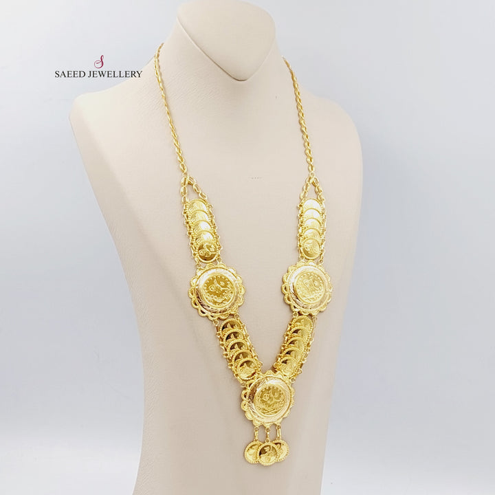 21K Gold Lirat Rashadi Necklace by Saeed Jewelry - Image 1