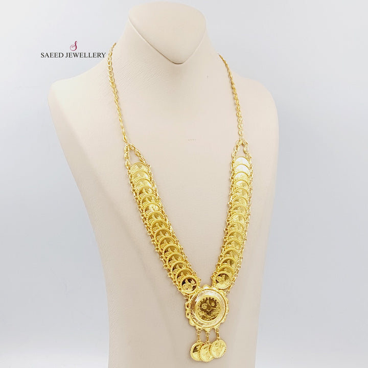 21K Gold Lirat Rashadi Necklace by Saeed Jewelry - Image 1