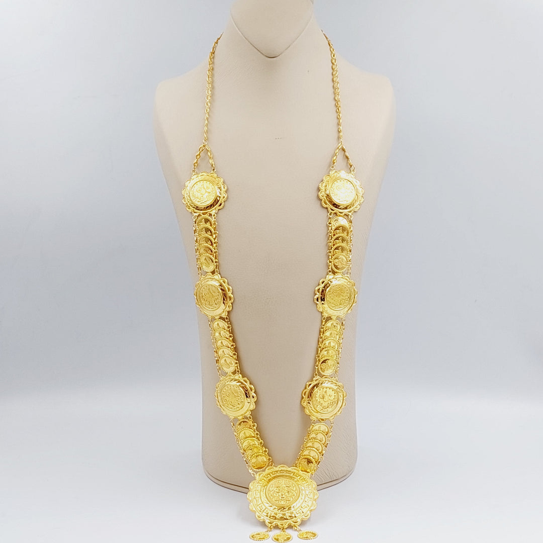 21K Gold Lirat Rashadi Necklace by Saeed Jewelry - Image 1