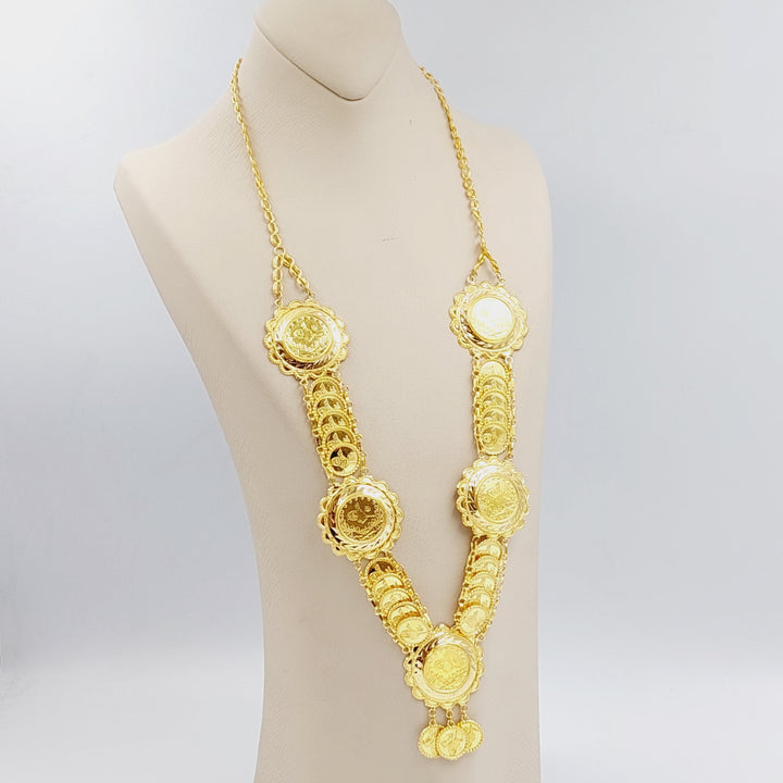 21K Gold Lirat Rashadi Necklace by Saeed Jewelry - Image 4