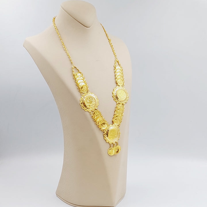 21K Gold Lirat Rashadi Necklace by Saeed Jewelry - Image 1