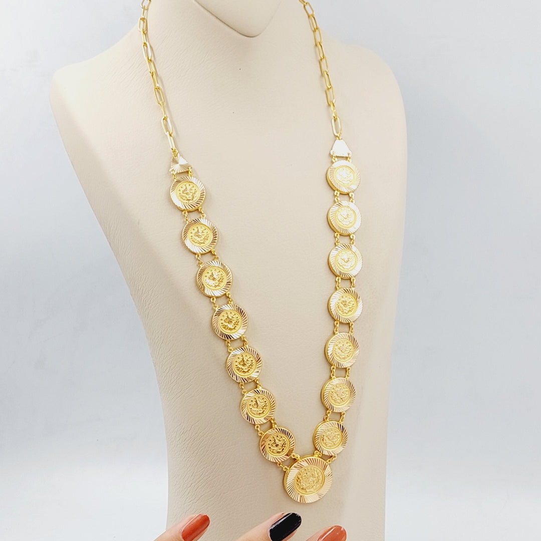 21K Gold Lirat Rashadi Necklace by Saeed Jewelry - Image 1