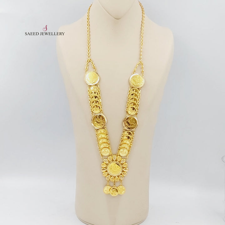 21K Gold Lirat Rashadi Necklace by Saeed Jewelry - Image 1