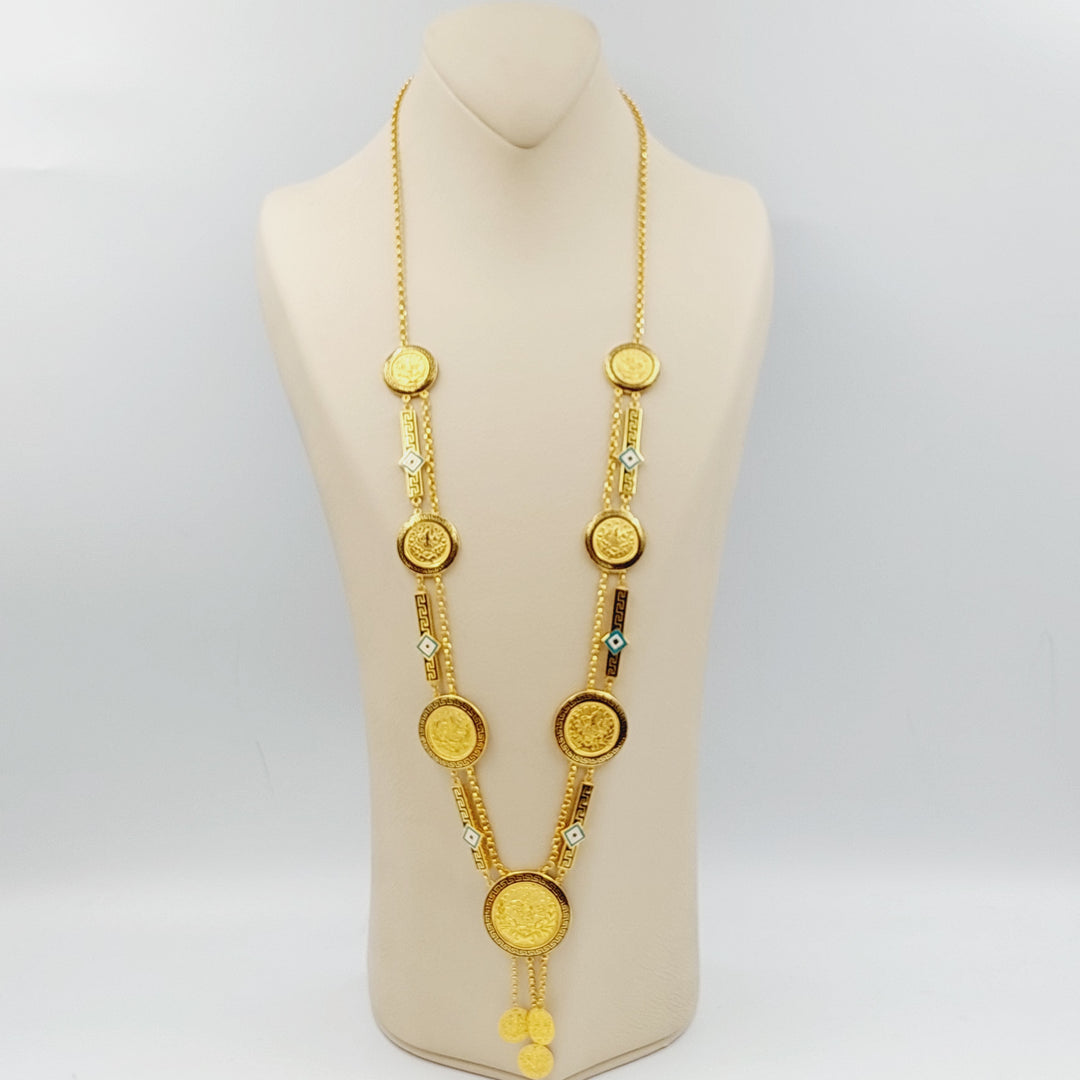 21K Gold Lirat Rashadi Necklace by Saeed Jewelry - Image 1