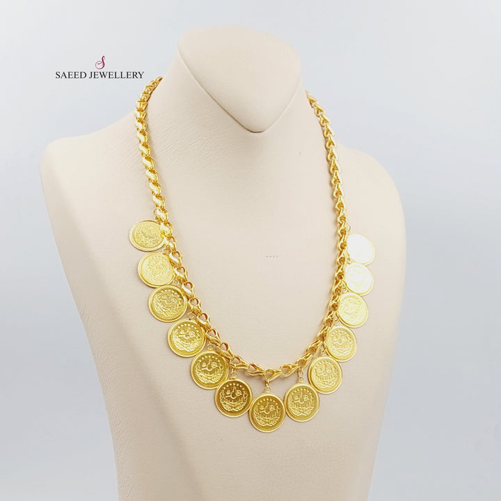 21K Gold Lirat Rashadi Necklace by Saeed Jewelry - Image 1