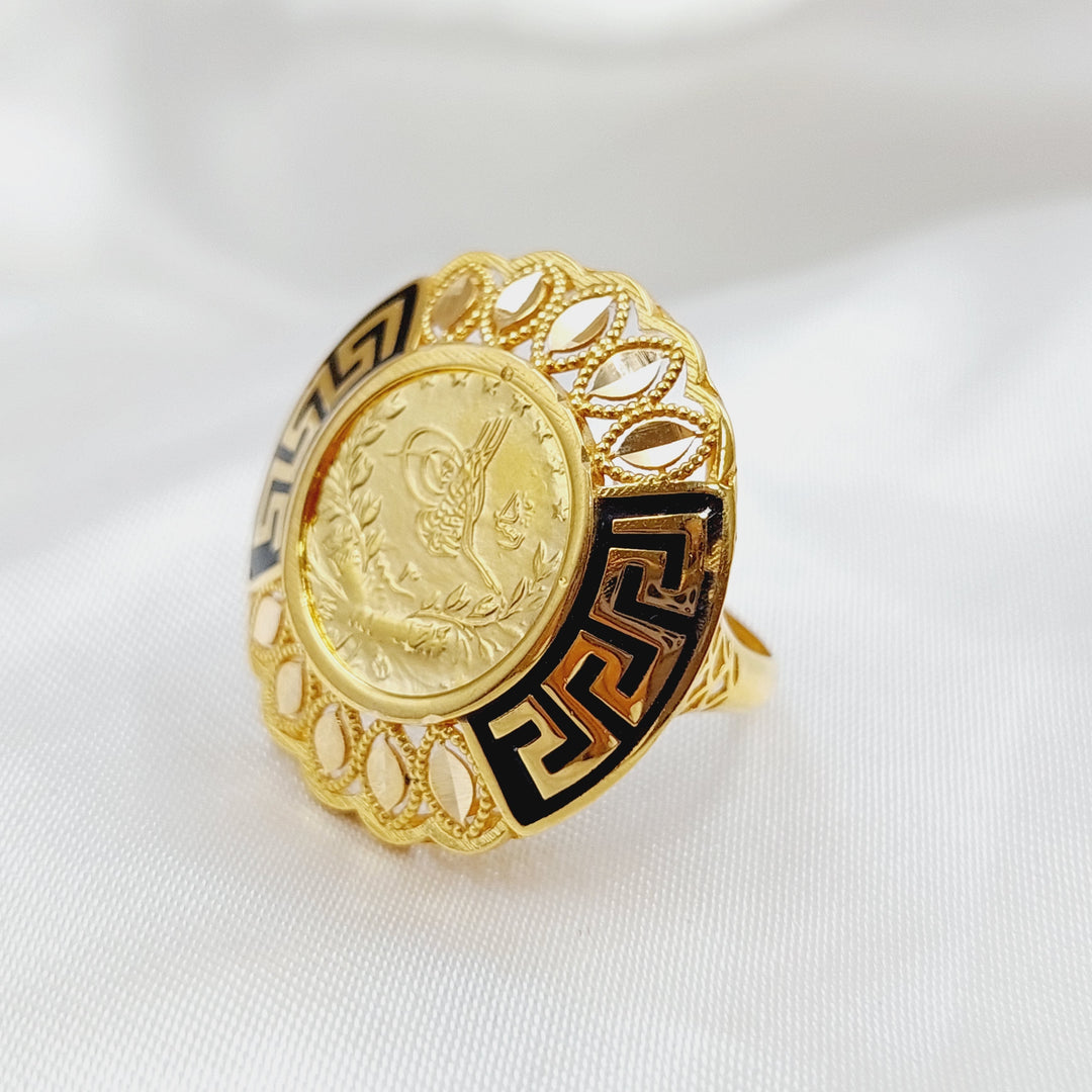 21K Gold Lirat Rashadi Ring by Saeed Jewelry - Image 5