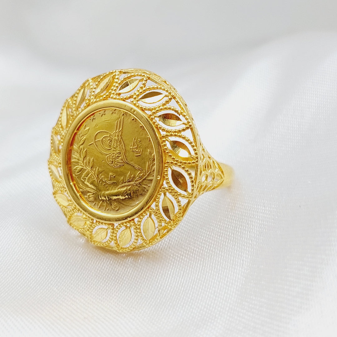 21K Gold Lirat Rashadi Ring by Saeed Jewelry - Image 8