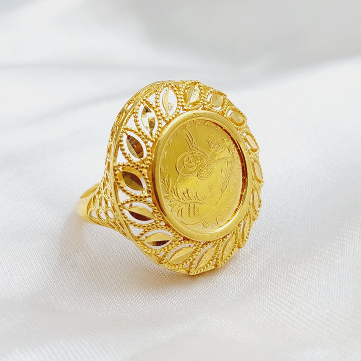 21K Gold Lirat Rashadi Ring by Saeed Jewelry - Image 1