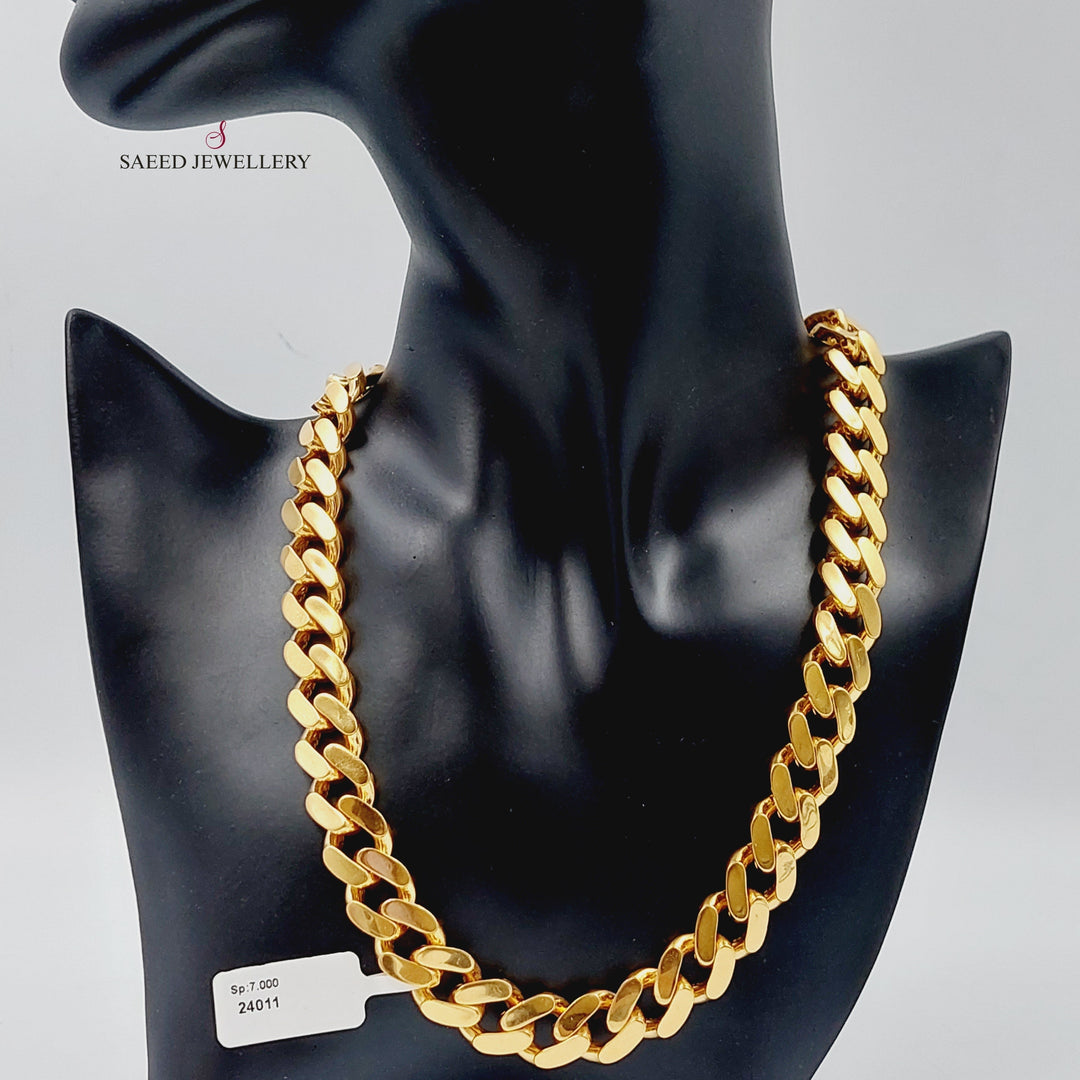 21K Gold Necklace Chain by Saeed Jewelry - Image 1