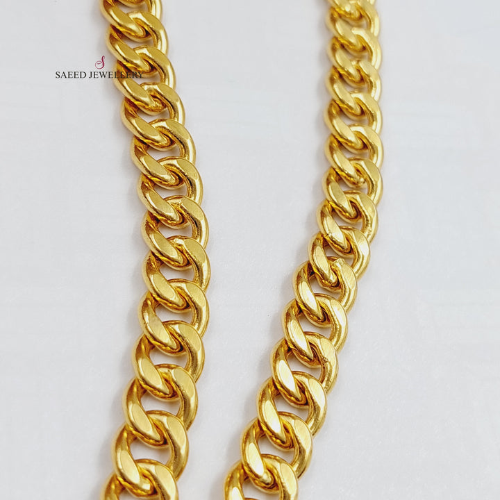 21K Gold Necklace Chain by Saeed Jewelry - Image 5