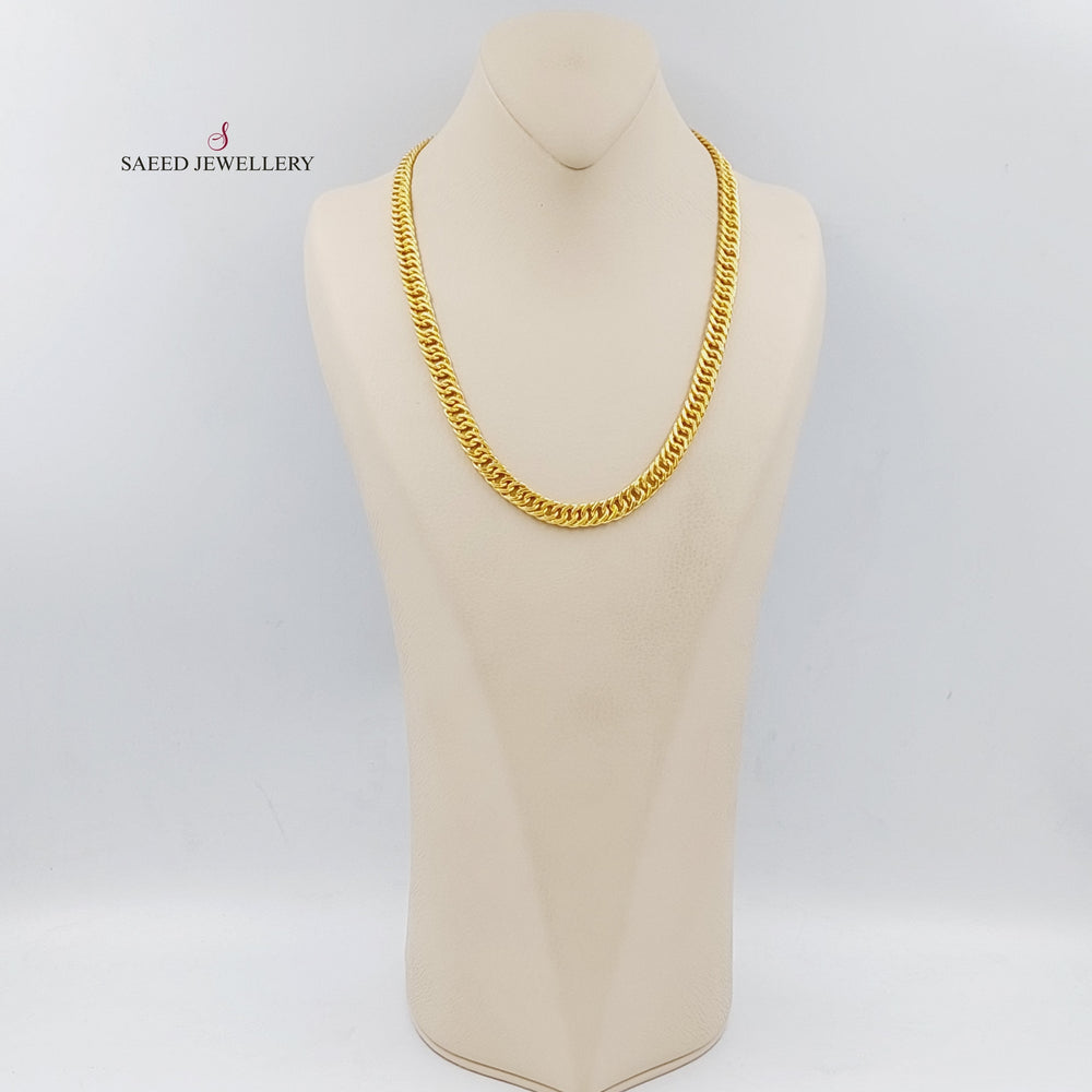 21K Gold Necklace Chain by Saeed Jewelry - Image 2