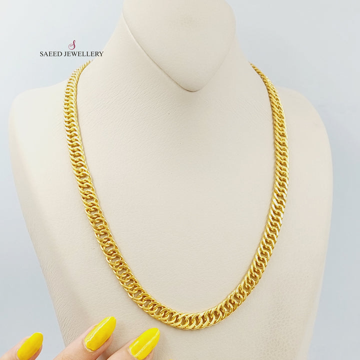 21K Gold Necklace Chain by Saeed Jewelry - Image 5