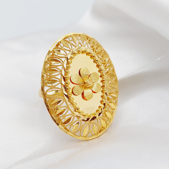 21K Gold Ounce Ring by Saeed Jewelry - Image 1