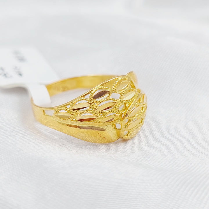 21K Gold Ounce Ring by Saeed Jewelry - Image 2