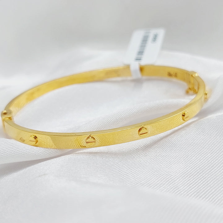 21K Gold Plus Bracelet by Saeed Jewelry - Image 7