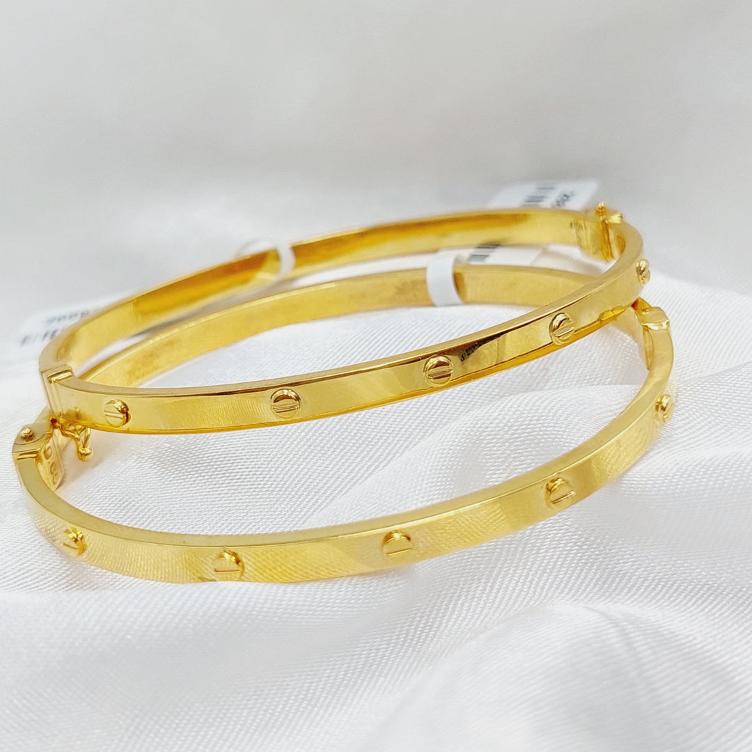 21K Gold Plus Bracelet by Saeed Jewelry - Image 15