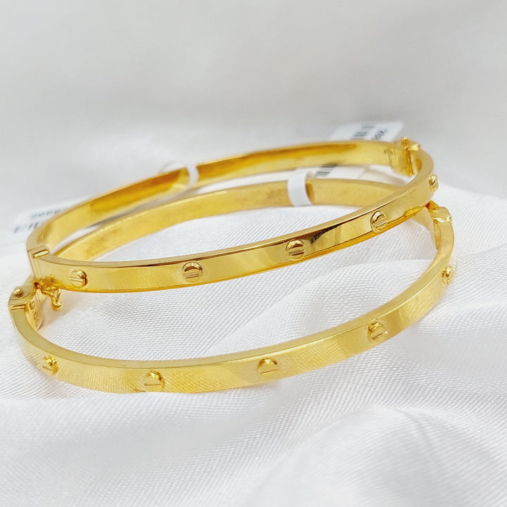 21K Gold Plus Bracelet by Saeed Jewelry - Image 4