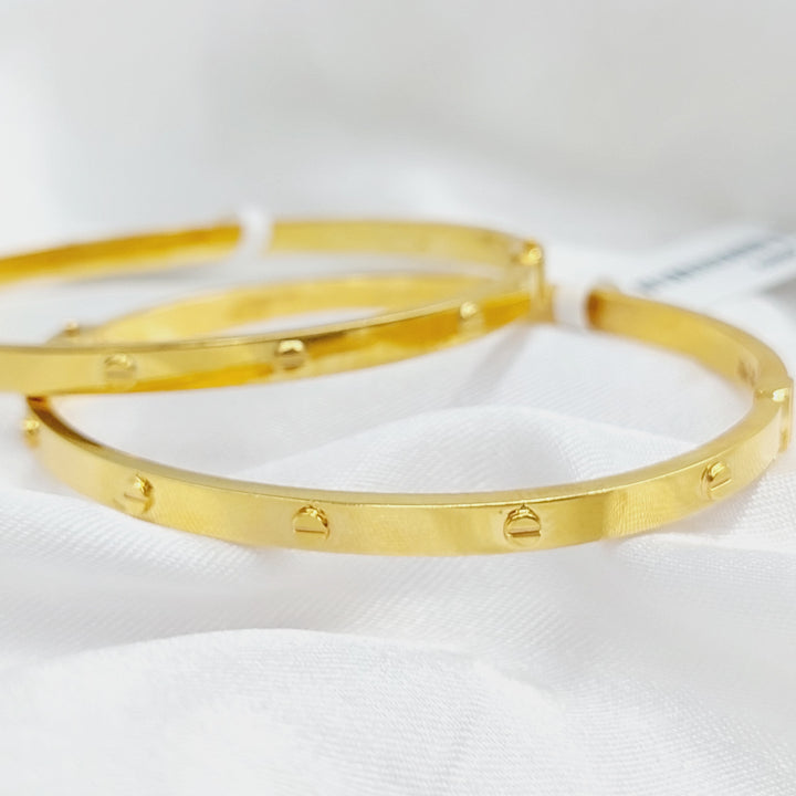 21K Gold Plus Bracelet by Saeed Jewelry - Image 9