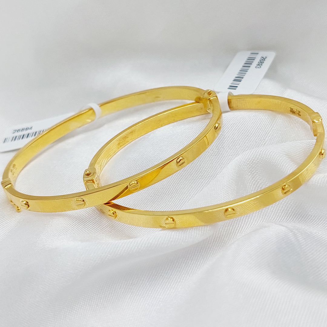 21K Gold Plus Bracelet by Saeed Jewelry - Image 10