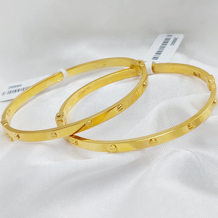 21K Gold Plus Bracelet by Saeed Jewelry - Image 6