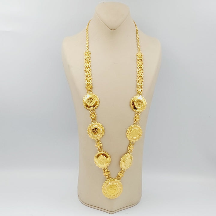 21K Gold Rashadi Model Necklace by Saeed Jewelry - Image 1