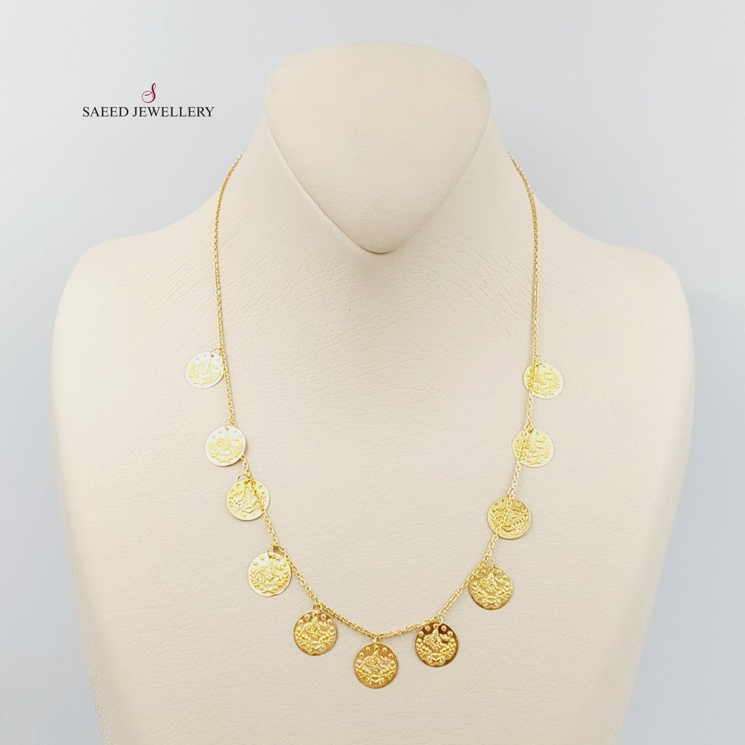 21K Gold Rashadi Necklace by Saeed Jewelry - Image 1