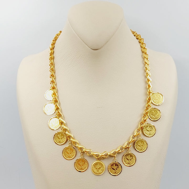 21K Gold Rashadi Necklace by Saeed Jewelry - Image 1