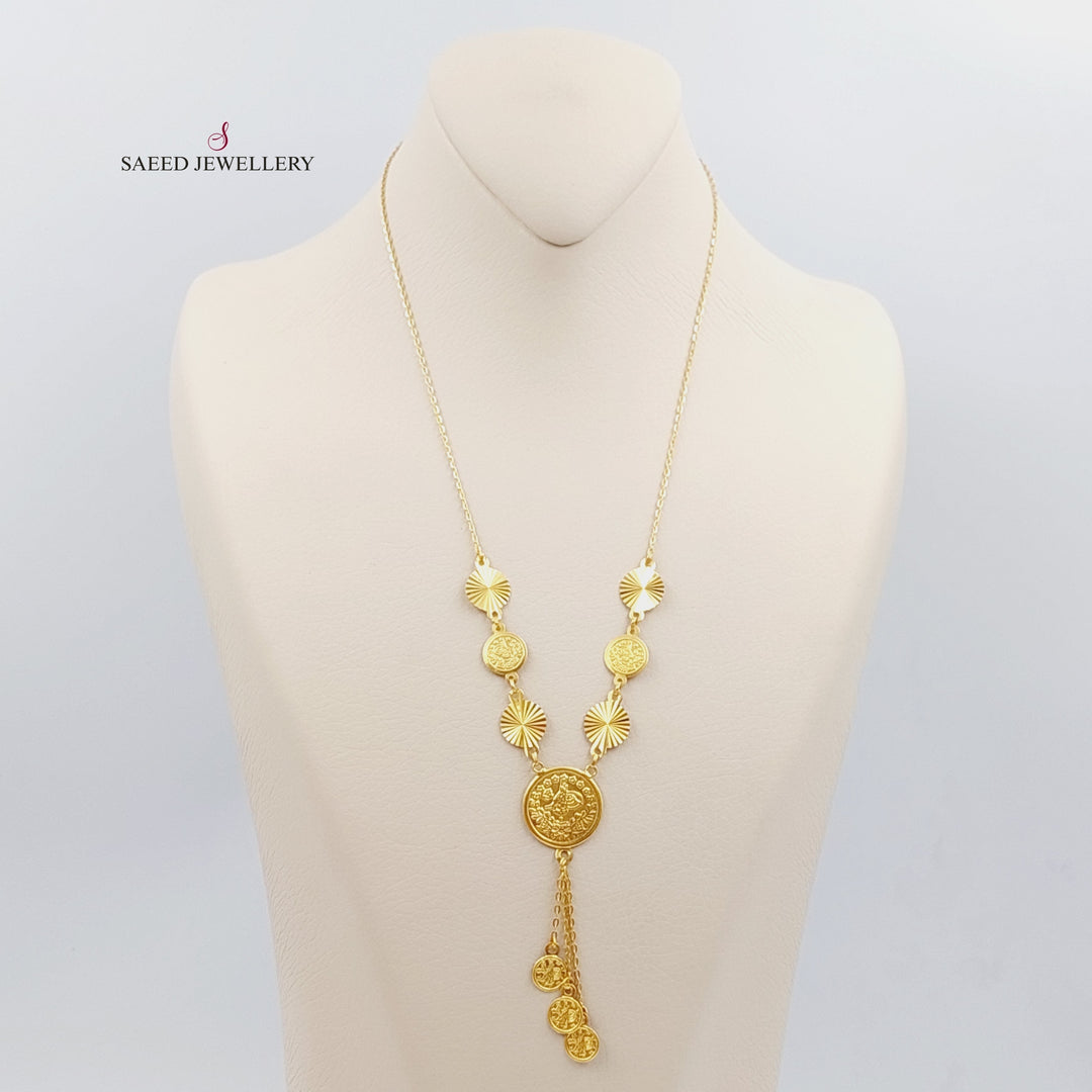 21K Gold Rashadi Necklace by Saeed Jewelry - Image 1