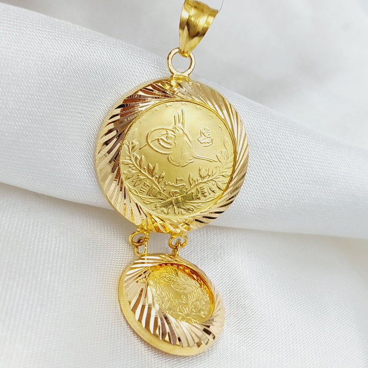 21K Gold Rashadi Pendant by Saeed Jewelry - Image 1