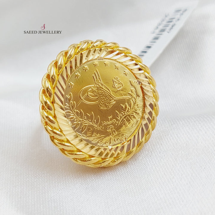 21K Gold Rashadi Ring by Saeed Jewelry - Image 4