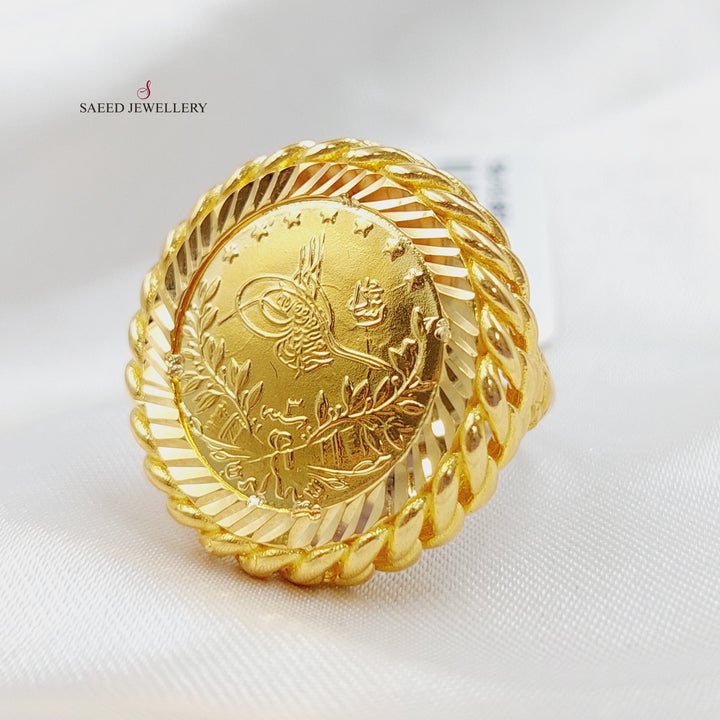 21K Gold Rashadi Ring by Saeed Jewelry - Image 6