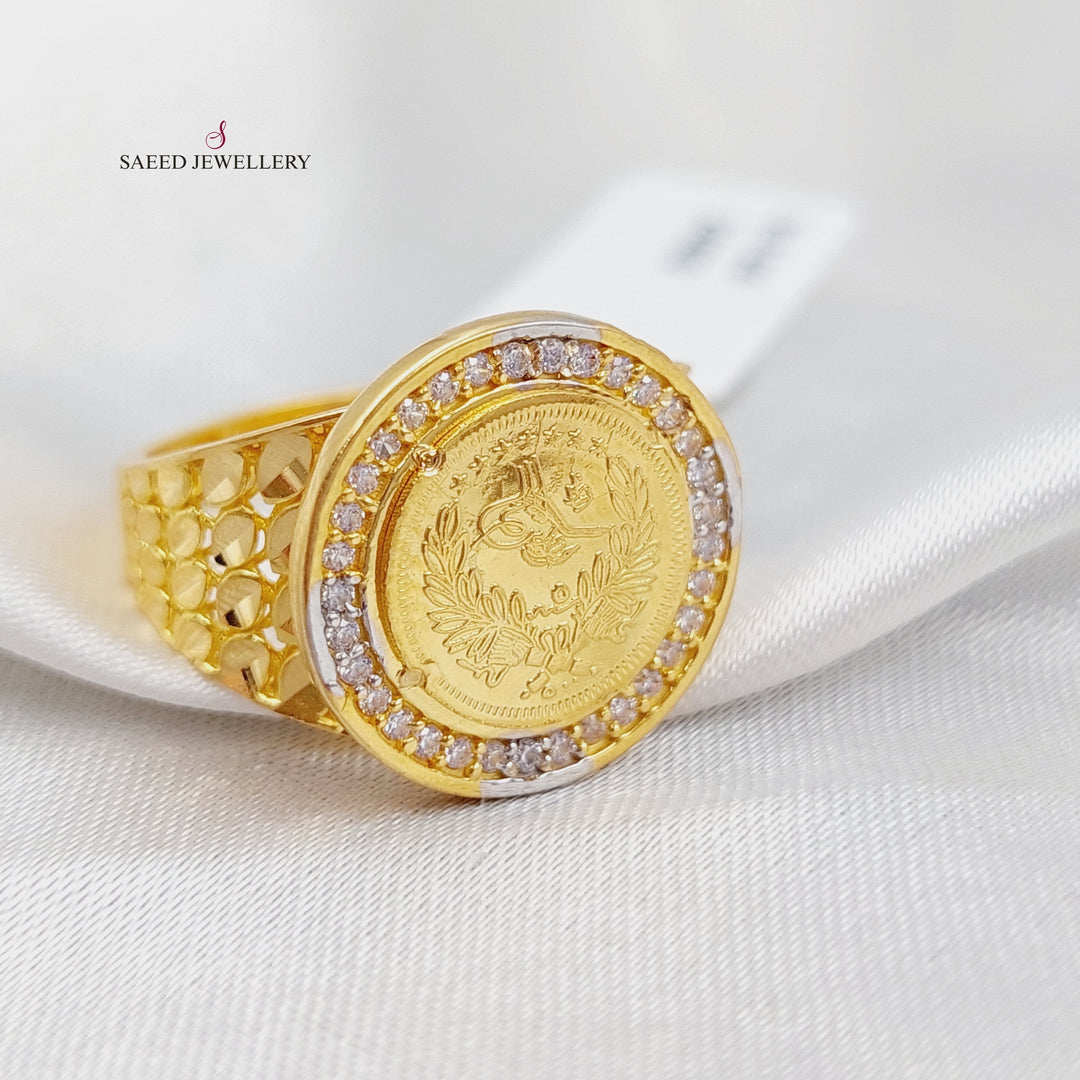 21K Gold Rashadi Ring by Saeed Jewelry - Image 7