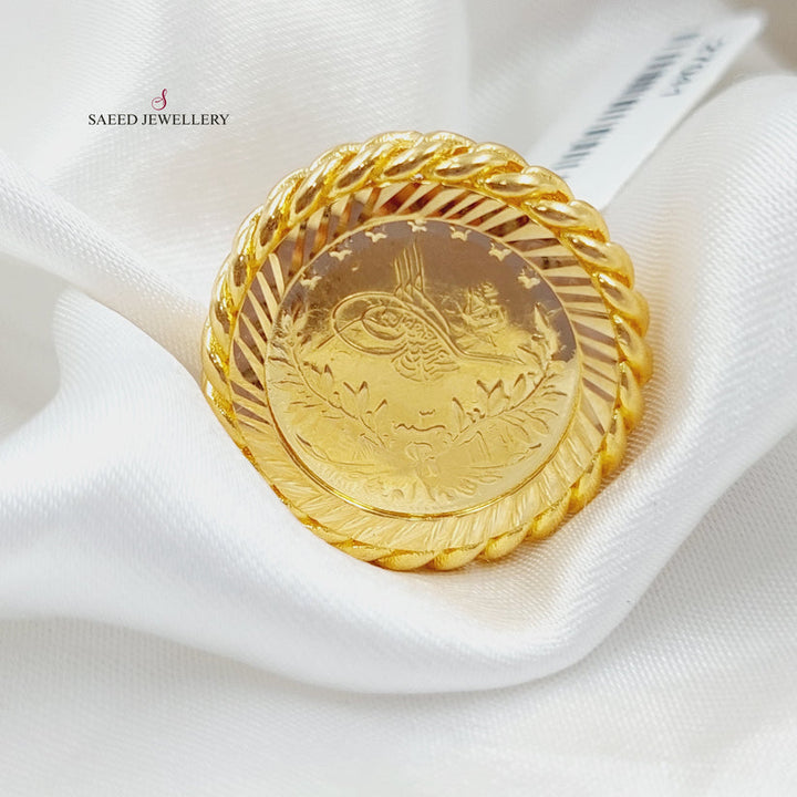 21K Gold Rashadi Ring by Saeed Jewelry - Image 4