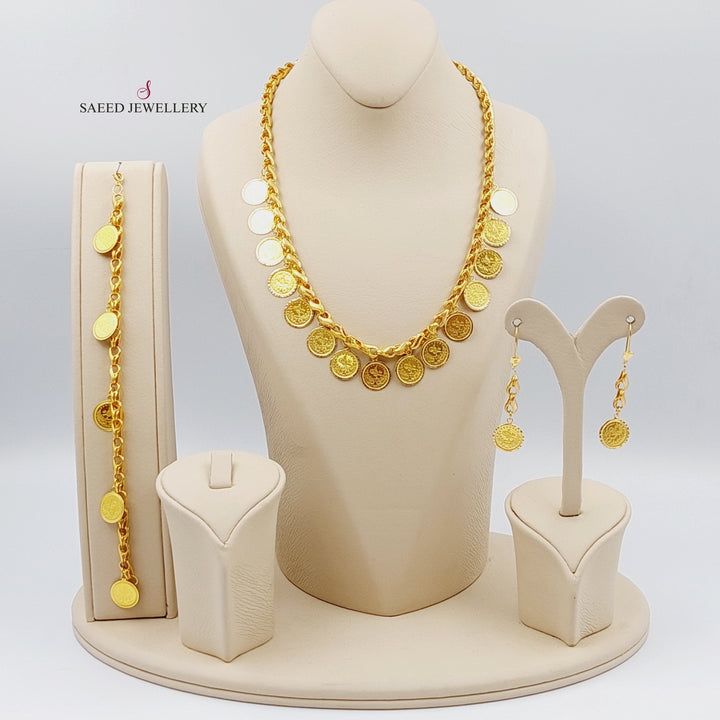 21K Gold Rashadi Set by Saeed Jewelry - Image 1