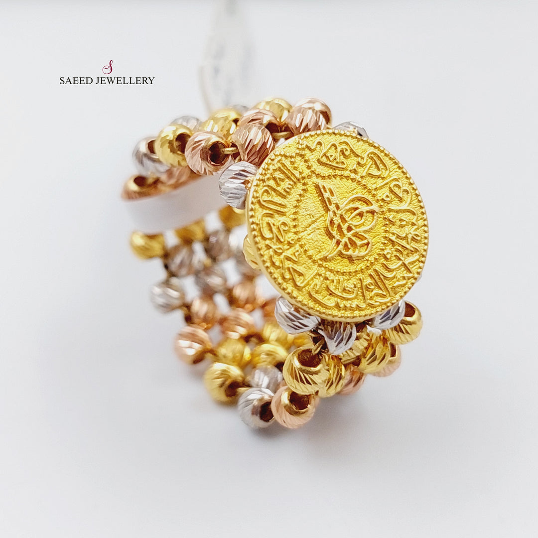 21K Gold Rashadi color Ring by Saeed Jewelry - Image 1