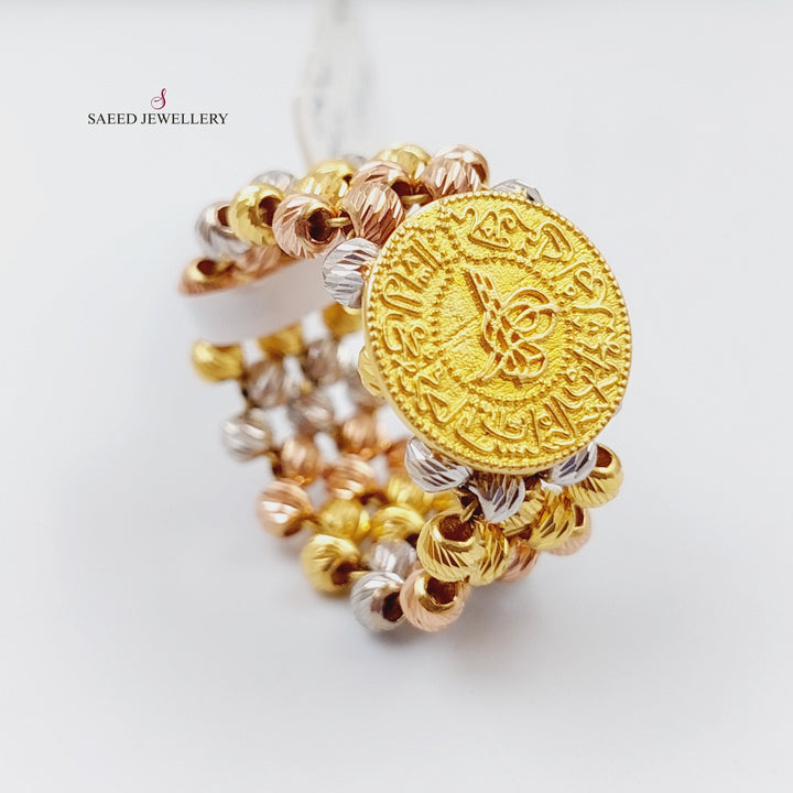 21K Gold Rashadi color Ring by Saeed Jewelry - Image 1