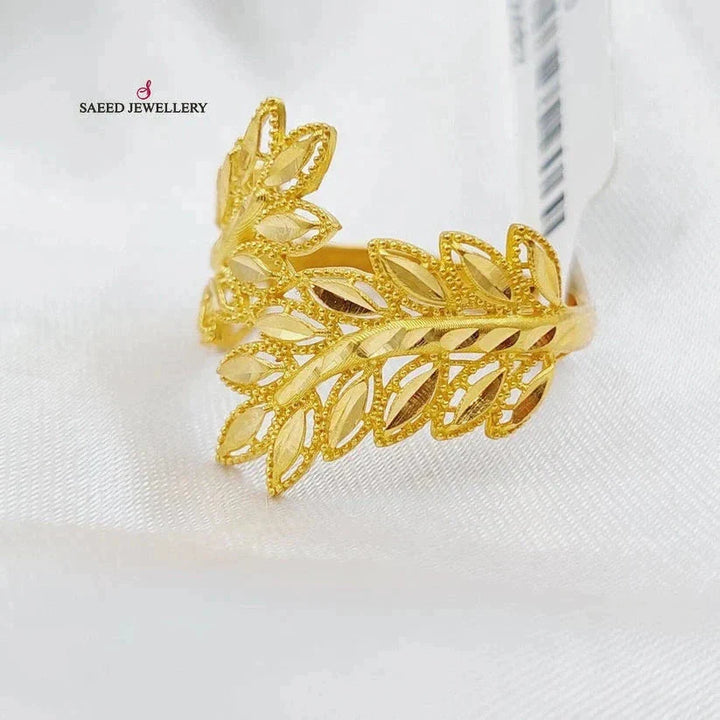 21K Gold Sipblin Ring by Saeed Jewelry - Image 1