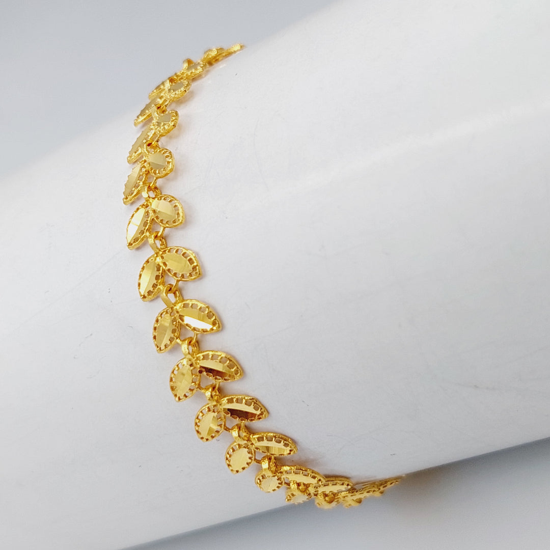 21K Gold Spike Bracelet by Saeed Jewelry - Image 8