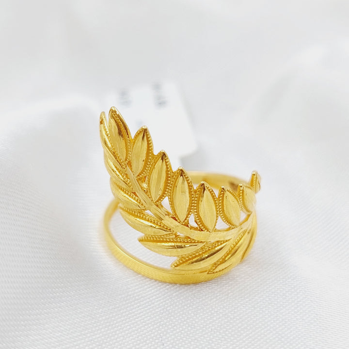 21K Gold Spike Ring by Saeed Jewelry - Image 1