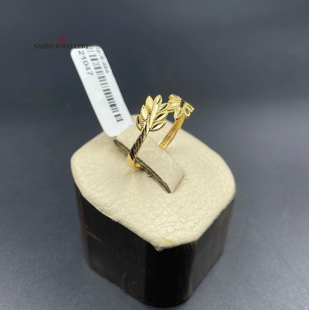 21K Gold Spike Ring by Saeed Jewelry - Image 1