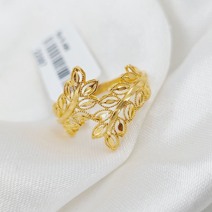 21K Gold Spike Ring by Saeed Jewelry - Image 9