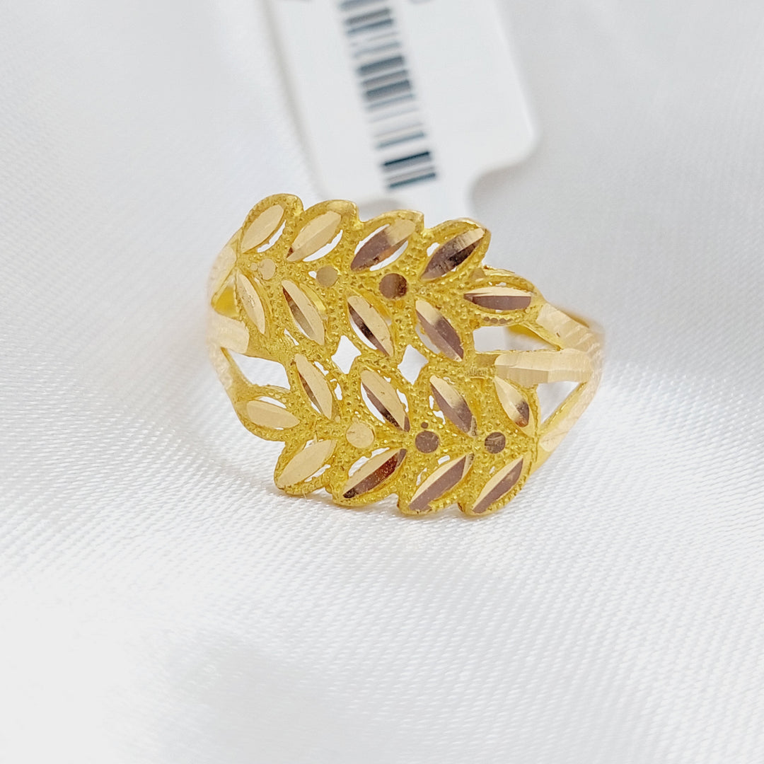 21K Gold Spike Ring by Saeed Jewelry - Image 9