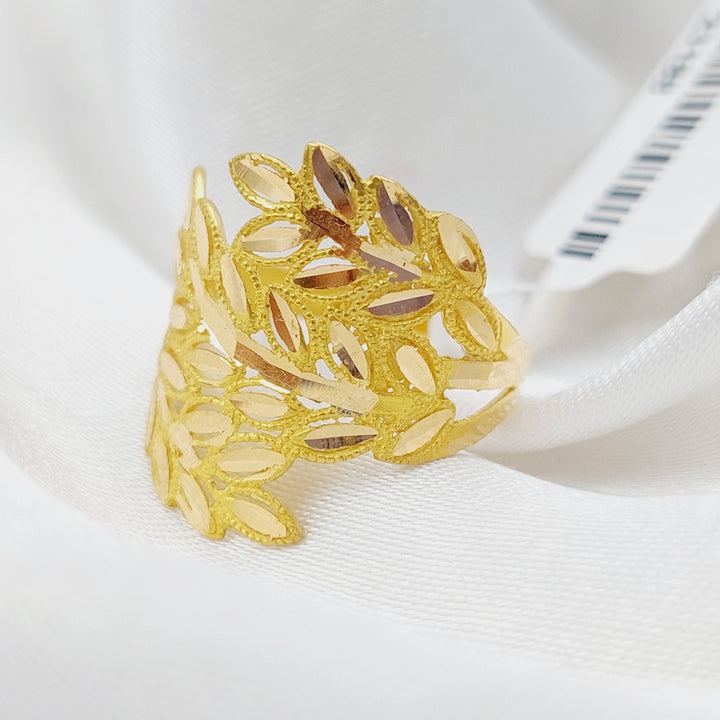 21K Gold Spike Ring by Saeed Jewelry - Image 3