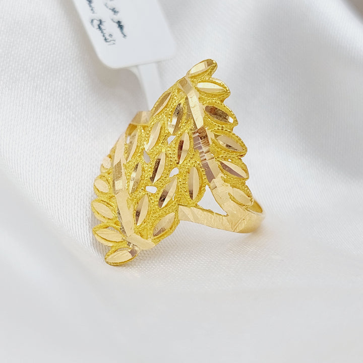 21K Gold Spike Ring by Saeed Jewelry - Image 3