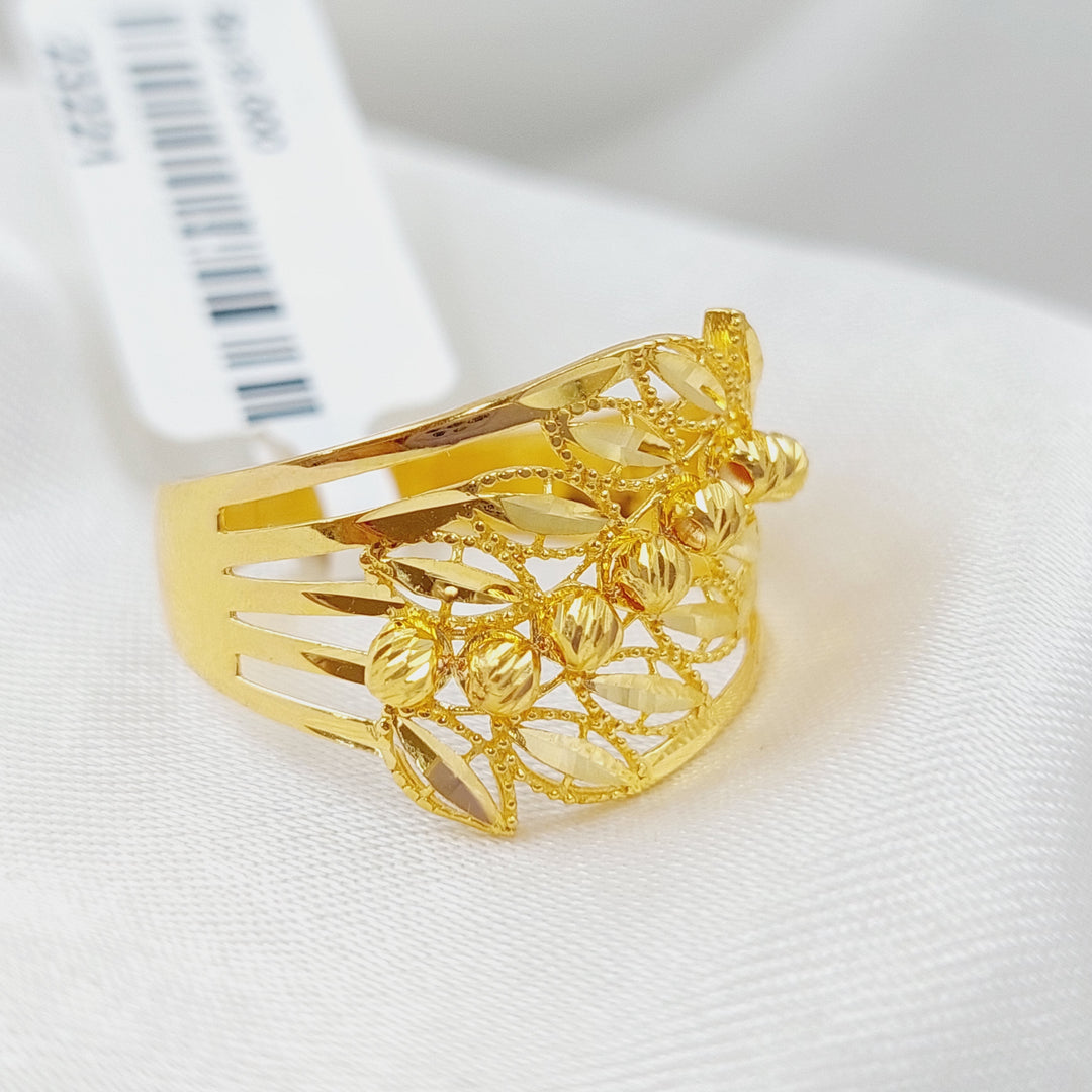 21K Gold Spike Ring by Saeed Jewelry - Image 3