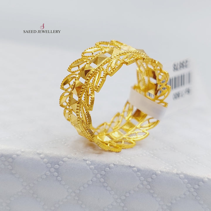 21K Gold Spike Ring by Saeed Jewelry - Image 5