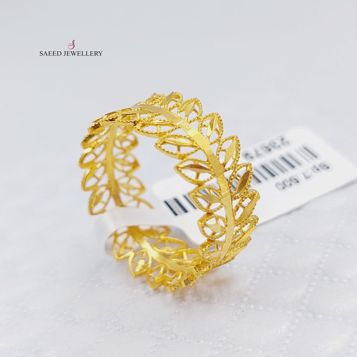 21K Gold Spike Ring by Saeed Jewelry - Image 5